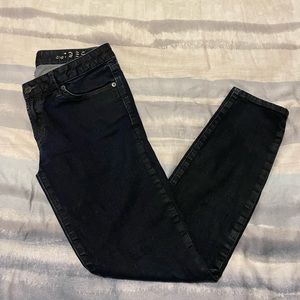 Gap Always Skinny Coated Dark Blue Jeans